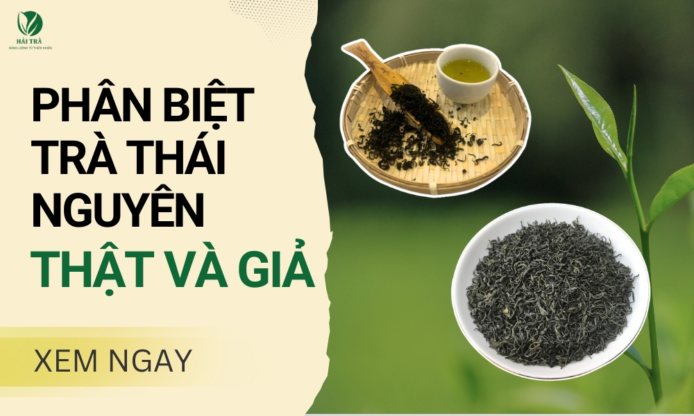 Cách phân biệt trà Thái Nguyên thật và giả