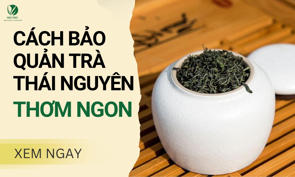 Cách Bảo Quản Trà Thái Nguyên Giữ Trọn Hương Vị