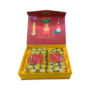 Hộp trà làm quà biếu tết 500gr