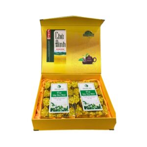 Hộp trà Thái Nguyên ướp hoa tự nhiên 500gr