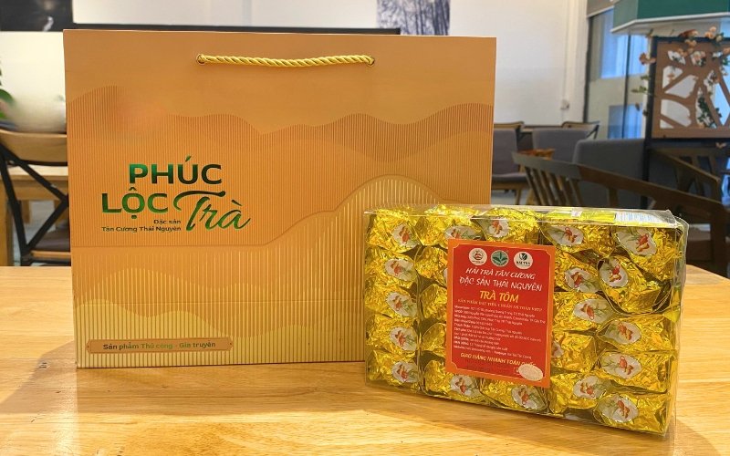 Hộp Trà Phúc Lộc Khai Trương Thịnh Vượng