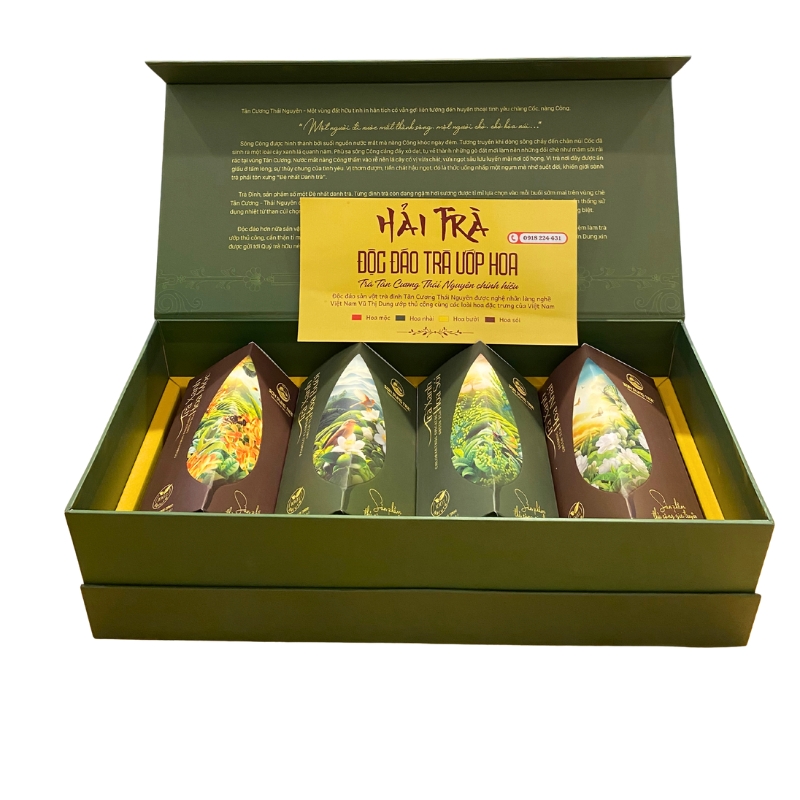 Độc Đáo Trà Ướp Hoa Thượng Phẩm 400gr