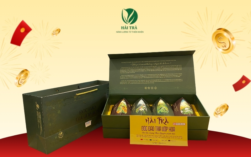 Độc Đáo Trà Ướp Hoa Thượng Phẩm 400gr